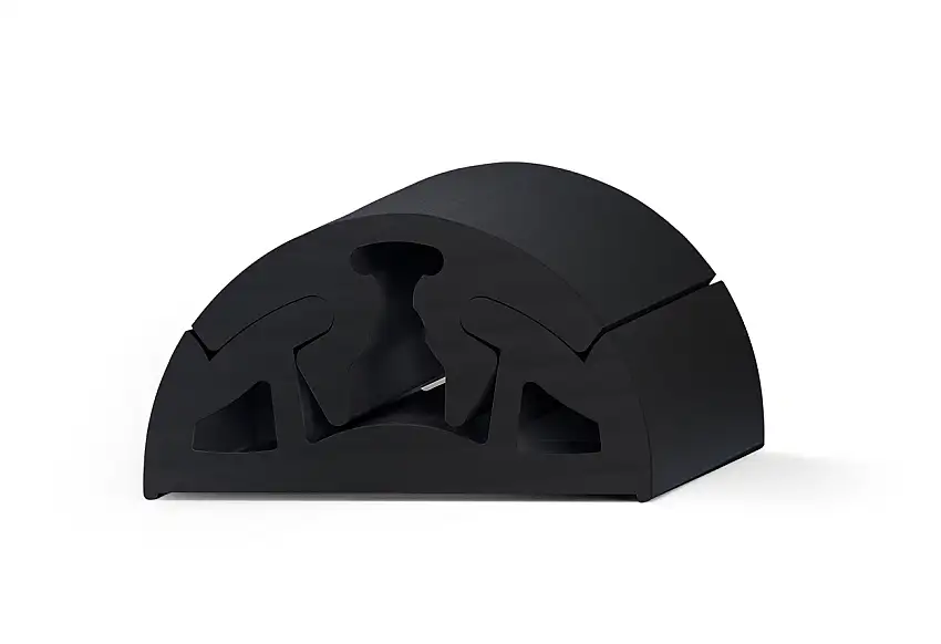 Tessilmare Profilo Bino Nero Mt.2