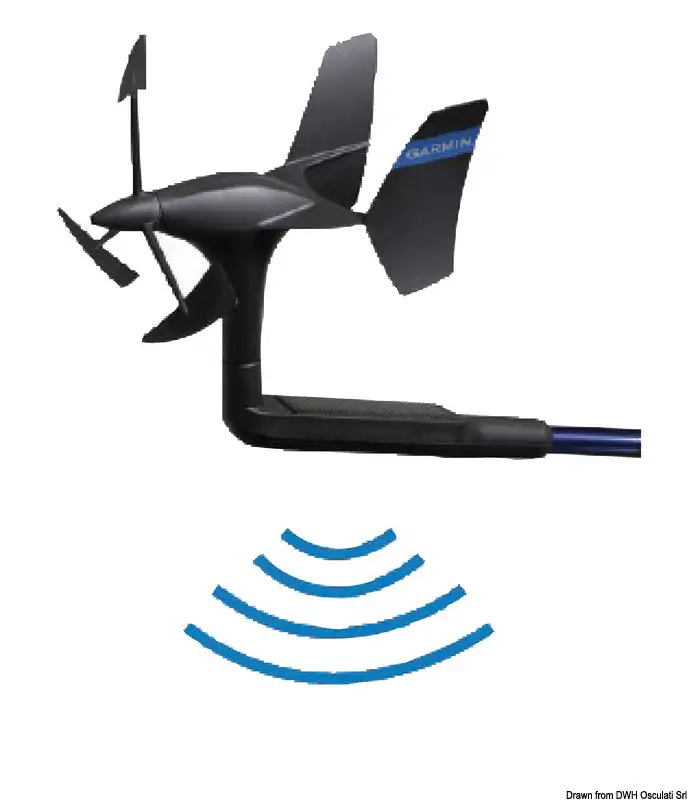 Trasduttore poppa CHIRP Garmin 600W 85-165 kHz