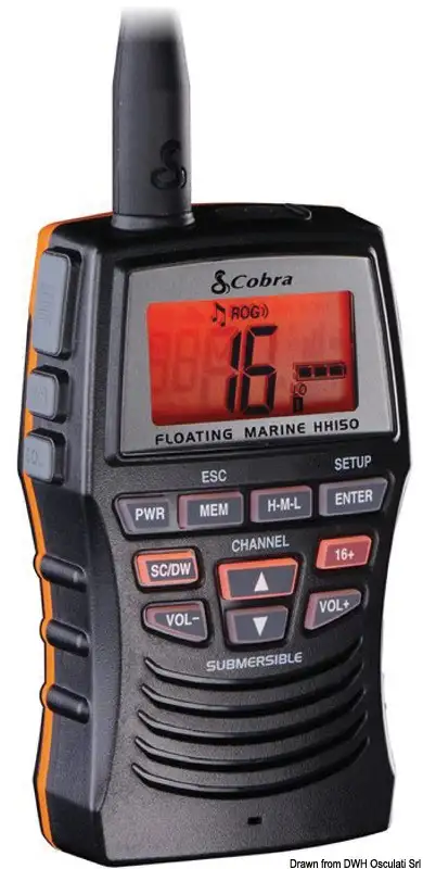 VHF Cobra MR HH150 FLTE - Osculati [2966102]