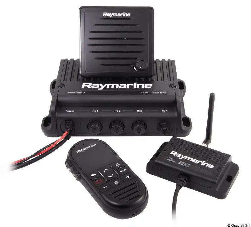 Sistema radio modulare a doppia stazione RAYMARINE VHF Ray90