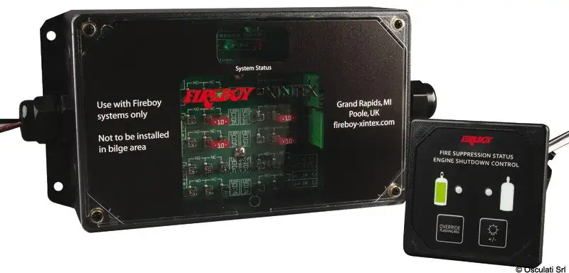 Sistemi spegnimento automatico motori FIREBOY serie ESC