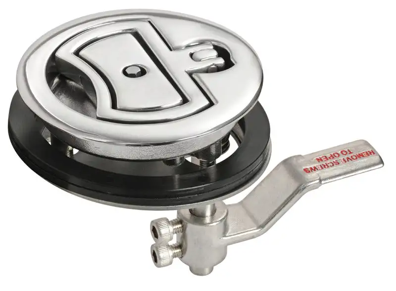 Alzapagliolo inox+serr. Ø90