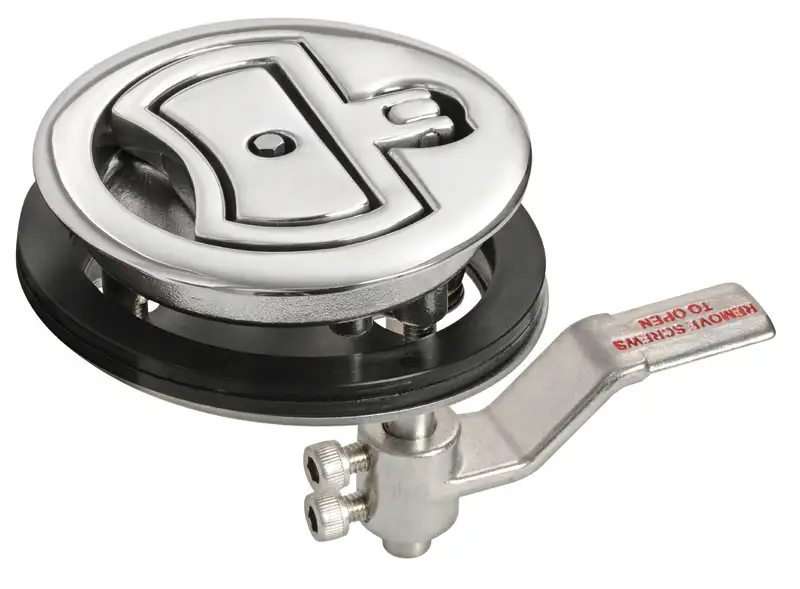 38.152.61 Alzapagliolo inox+serr. Ø90 Osculati