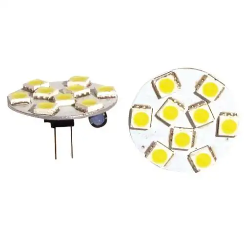 LAMPADA LED G4 180LUM 1,9W 12-24V ATTACCO POSTERIORE BLISTER 2PZ
