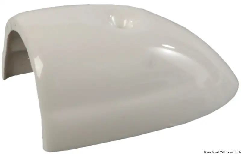44.030.01 Terminale ABS bianco Osculati