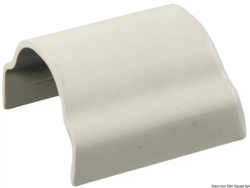 44.040.01 Terminale ABS bianco Osculati