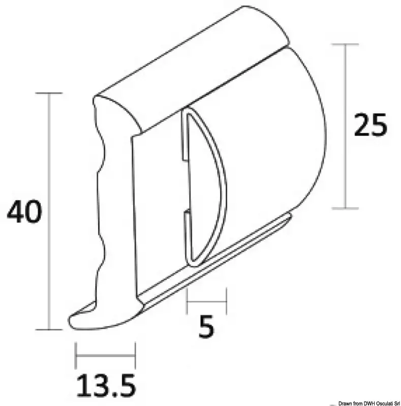 44.061.25 Base standard SPHAERA 25 – 24 mt Osculati