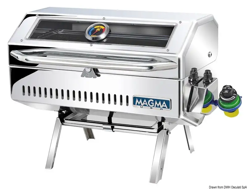 Barbecue MAGMA Catalina Infrared con tecnologia di grigliatura a raggi infrarossi