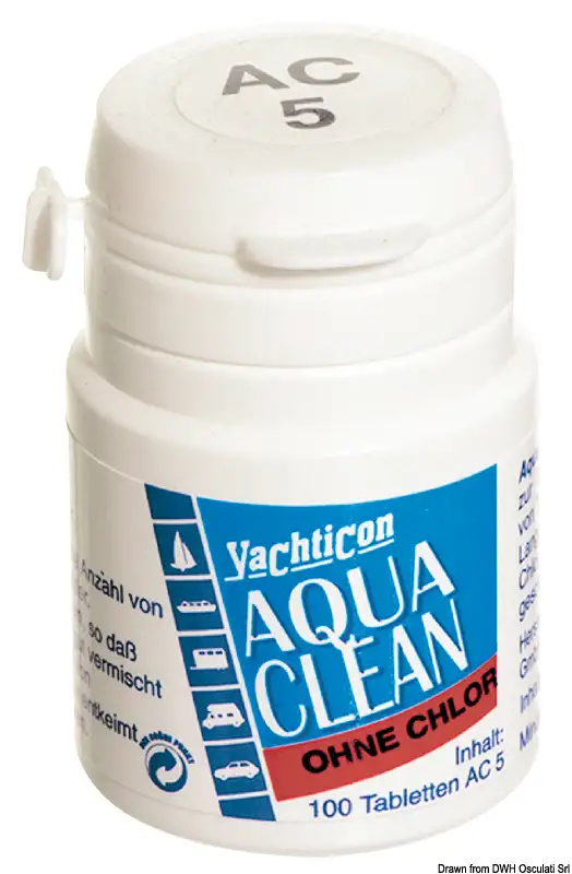 52.193.02 Aqua Clean pastiglie per 500 lt Osculati
