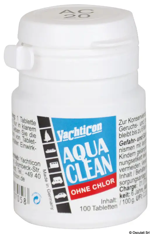 52.193.03 Aqua Clean pastiglie per 2000 lt Osculati
