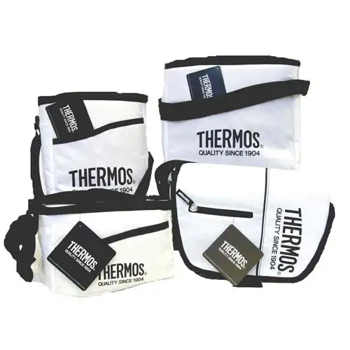 BORSA TERMICA A CINTURA 6LT. QS1904 MESSENGER BIANCA 32X10X19CM