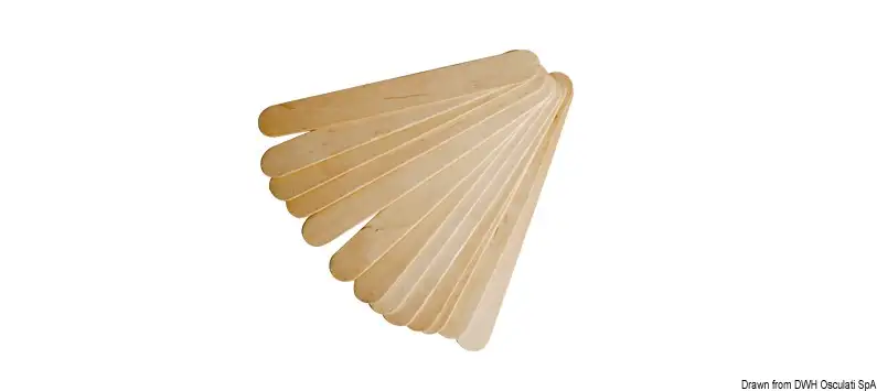 65.533.06 Stecchette per laminazione in legno di betulla Osculati