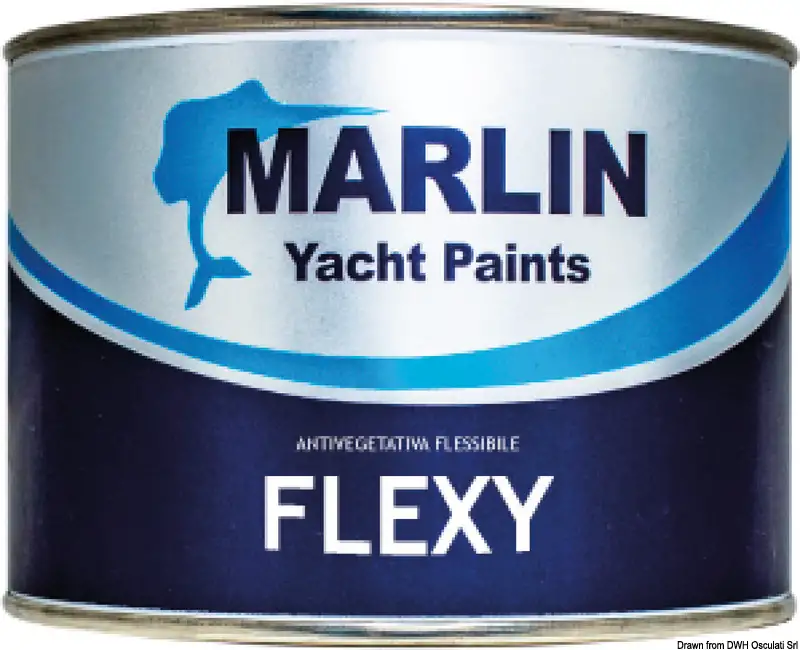 65.889.03 Antivegetativa MARLIN Flexy nero 0,5 l Osculati