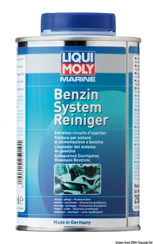 Marine pulitore per sistemi di alimentazione benzina