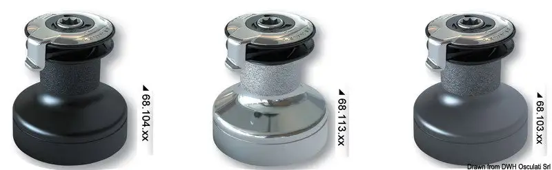Winch Lewmar Evo 40ST grigio