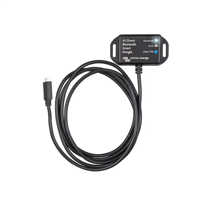 Controllo VICTRON VE.Direct Bluetooth Smart Dongle x Monitor BMV-MPPT Inverter