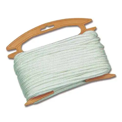 TRECCIA POLIESTERE Ø MM.5 BIANCA BOBINA 30MT