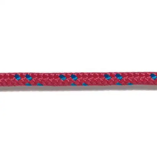 “SPECIAL TREM” TRECCIA POLIPROPILENE Ø MM.12 ROSSA FILO BLEU