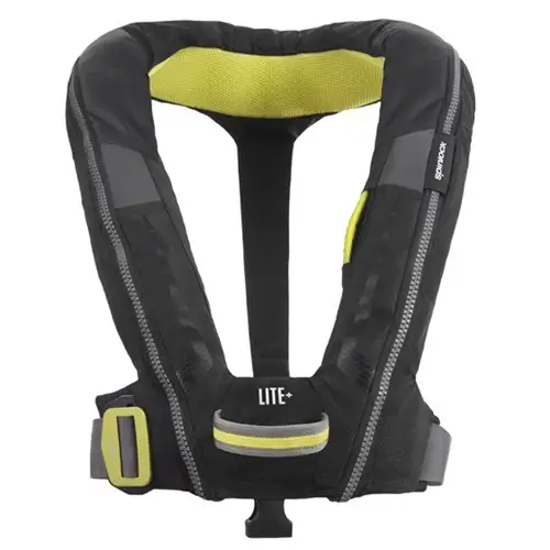 GIUBBOTTO DI SALVATAGGIO AUTOGONFIABILE LITE + 170N NERO