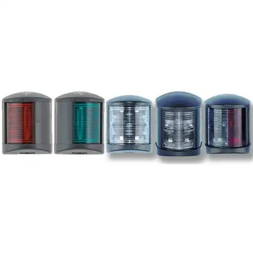 FANALE “CROCE DEL SUD” 12V ROSSO/VERDE 225°12MT NERO