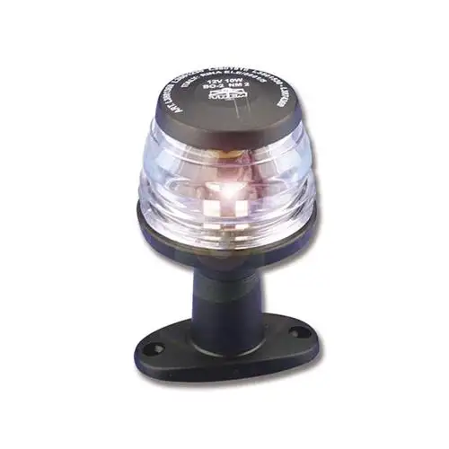 FANALE 12V “POLE 360°” A 360°20MT CORONAMENTO CON BASETTA NERO