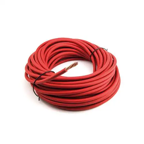 CAVO UNIPOLARE FLESS NEOPRENE SILICONICO H07V-K 50MM ROSSO