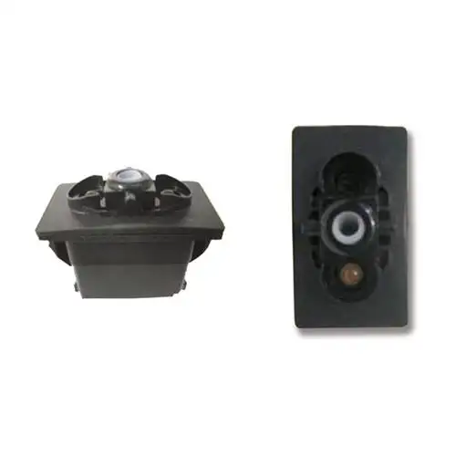 INTERRUTTORE A BASCULA SENZA TASTO (ON)/OFF/(ON) CON 1 LED CONTURA II E III
