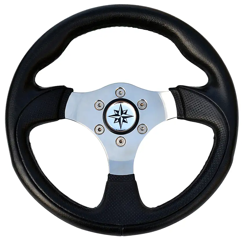 Savoretti Ruota Timone T12 Nero Ø Mm.300
