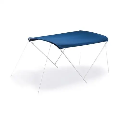 TENDALINO 2 ARCHI SOMBRERO ALU STRONG LONG LIFE BLU 130X180X110H MM