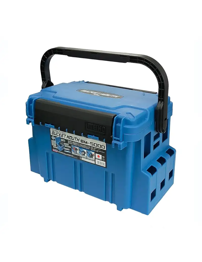 MEIHO Box Seat Bucket Mouth BM-5000 Blue