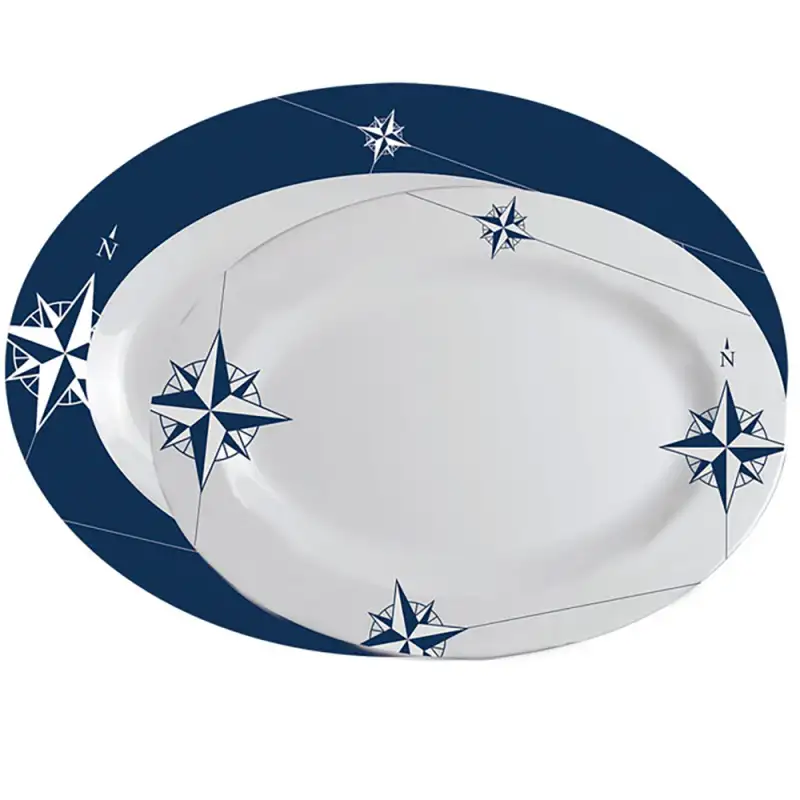 PIATTI OVALI SET 2 PEZZI