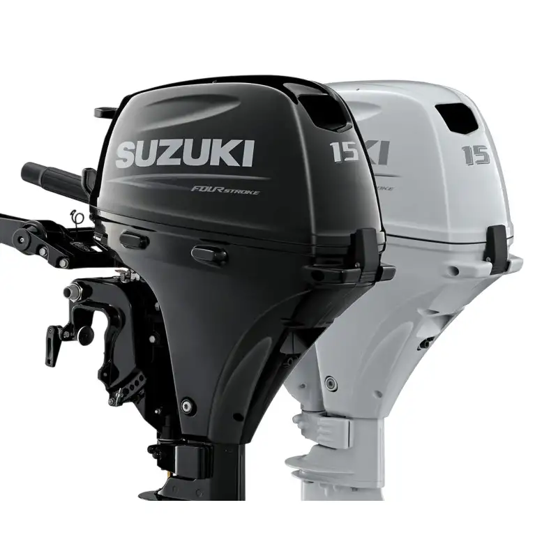 SUZUKI DF 15ARS MOTORE FUORIBORDO GAMBO CORTO CON SCATOLA TELECOMANDO