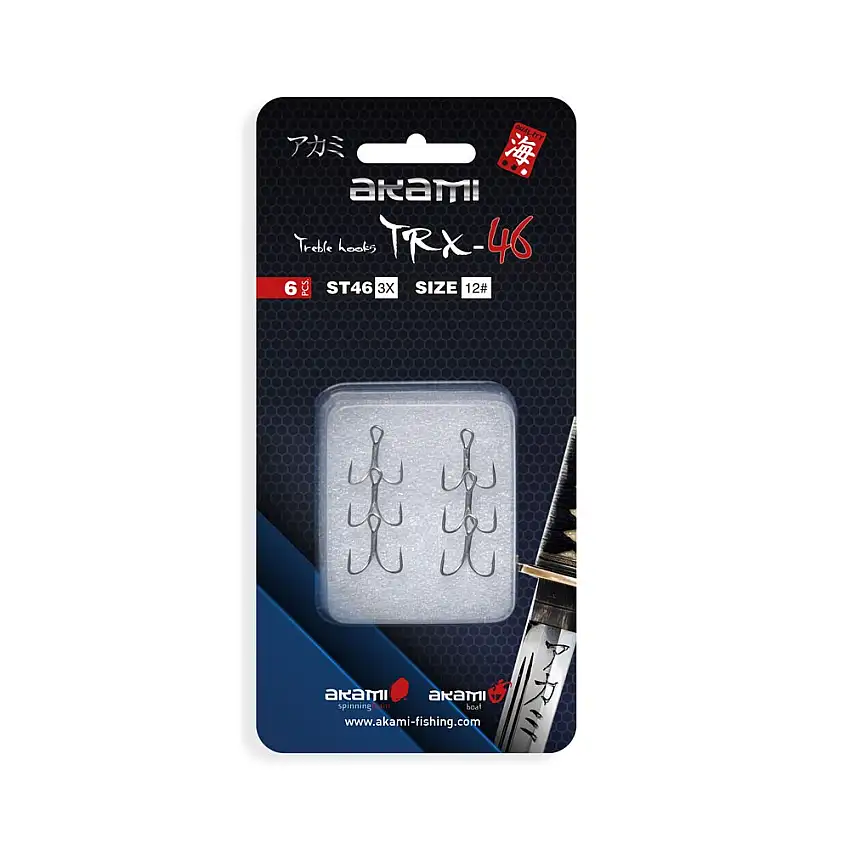 AKAMI TREBLE HOOK TRX-46