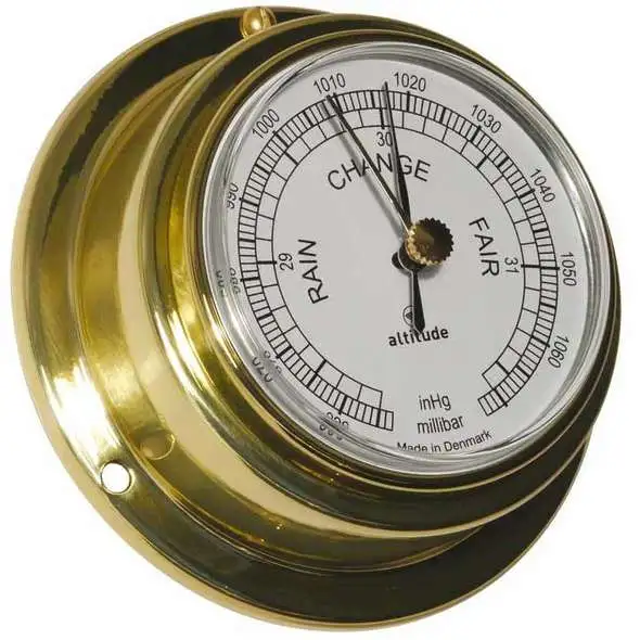 Altitude Barometro D. 75 Ottone lucido