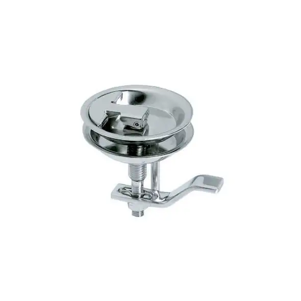 Alzapagliolo - chiusura tondo inox mm. 70