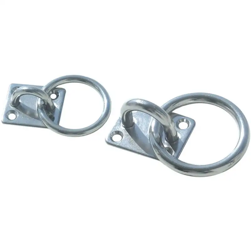 ANELLO SU PIASTRINA RETT. 35 x 30 mm