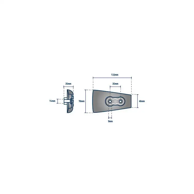 Anodo per gruppo poppiero DPH VOLVO