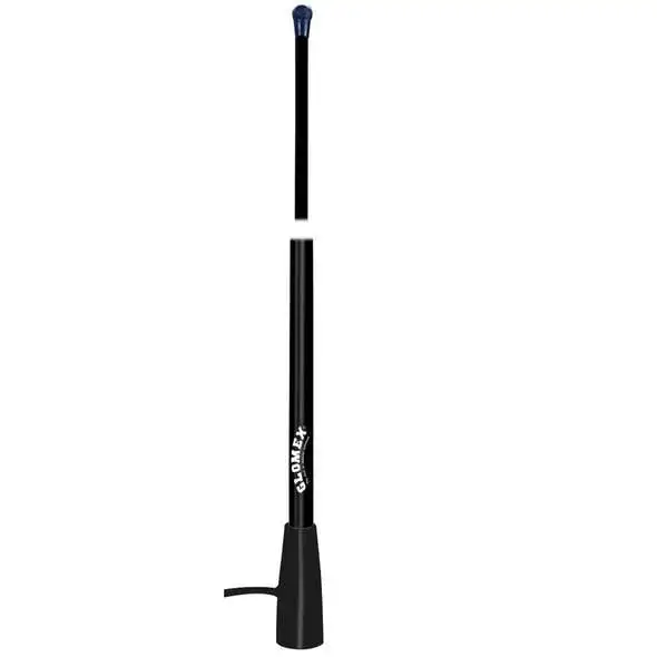 Antenna VHF Glomex RA400-BK Nera 1,5 mt + Cavo 4,5 mt
