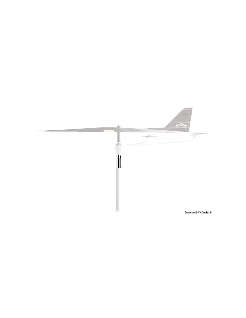 Antenna VHF SCOUT KM-4 Windex ready 1.0 m
