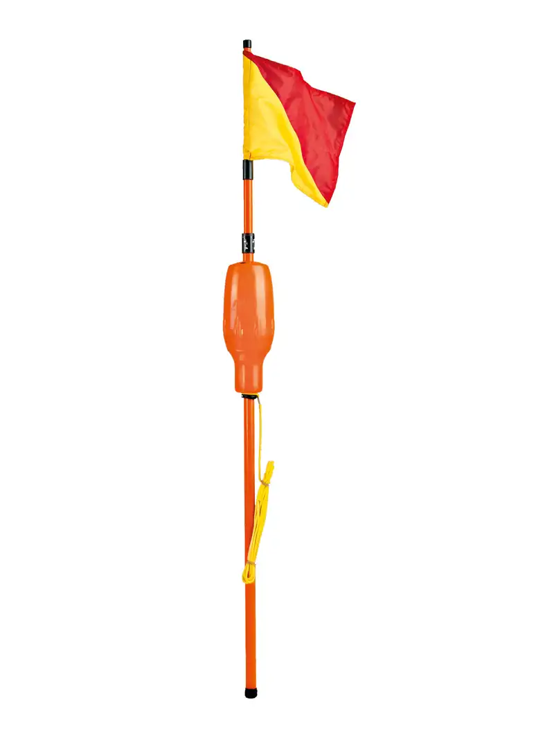 ASTA IOR TELESCOPICA ARANCIO PLASTIMO