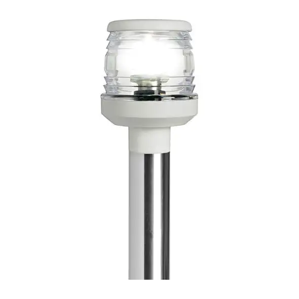 Asta LED 360° estraibile Advance basetta Flush cm. 60 Bianca