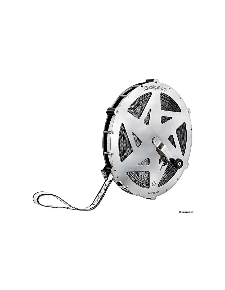 Avvolgitore per nastro DOUGLAS MARINE Evo Reel ultraresistente in acciaio inox