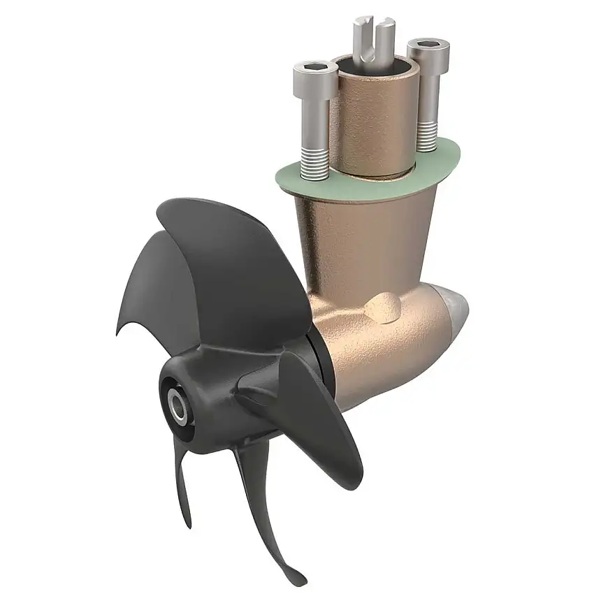 Base completa per propulsore SE30-SE40 con tunnel Ø 140 mm