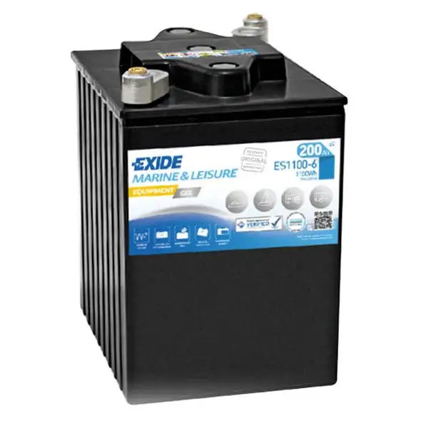 Batteria Exide Gel ES1100-6 200 Ah