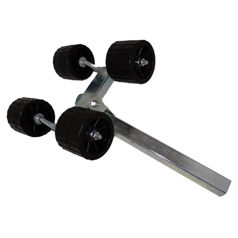 Bilanciere laterale 4 ruote elevate 120x75 mm