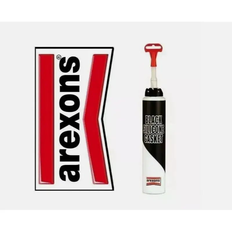 SILICONE NERO PER GUARNIZIONI - ALTE TEMPERATURE 200ML