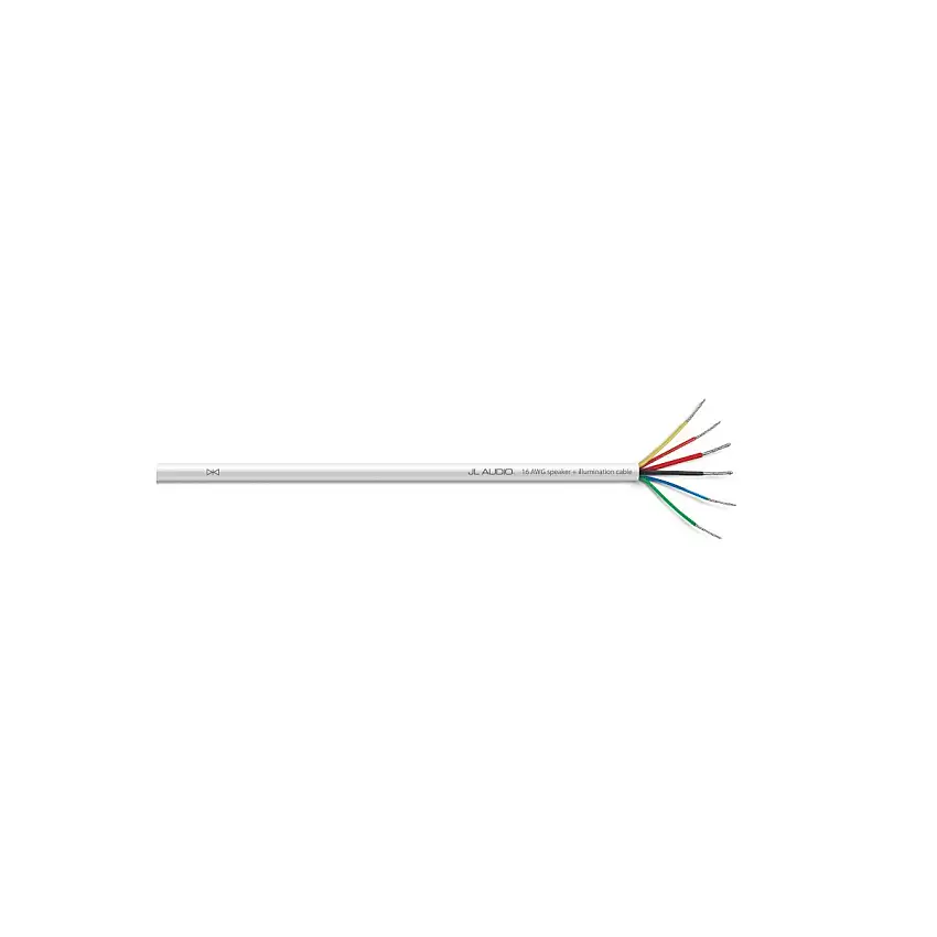 Bobina di 2 cavi 16 AWG e 4 cavi 16 AWG - Bianco - 76 m
