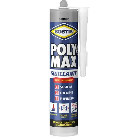 Bostik Poly Max Sigillante 280 ml. Grigio