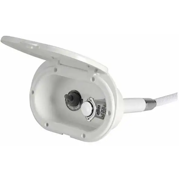 Box + doccia con interruttore stagno e tubo mt 2,50