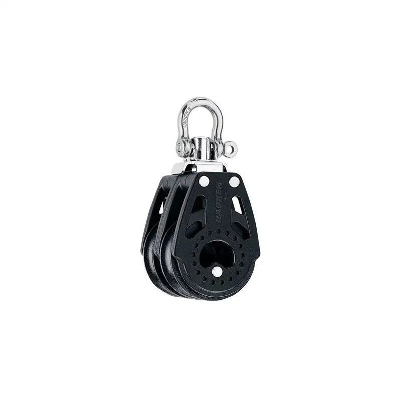 Carrucola CARBO doppio snodo puleggia 75 mm - HARKEN